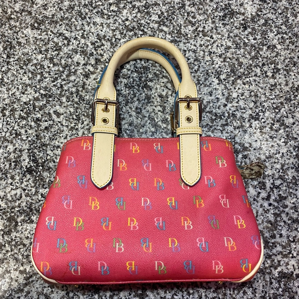 Vintage Y2K Bubblegum Pink Dooney and Bourke Purse